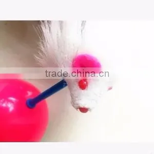 QQpet Telescoping Bar Feather Cat Wand Cat Toys Funny Cat Teaser Toy thumbnail-4