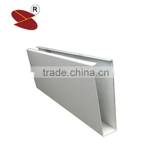 Wholesale 100*100*1.0mm Powder Coating White Color Aluminium Baffle Ceiling thumbnail-2