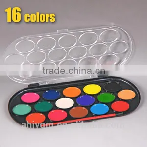 16 Colors Enconomic Quality Water Color/water Painting Color/solid Water Color thumbnail-1