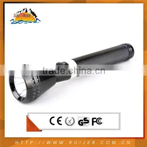 2015 Best Selling Rechargeable Torch Flashlight Red Led Flashing thumbnail-5