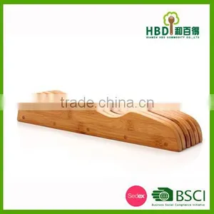 Top Grade Bamboo Knife Holder,wood Knife Block for Kitchen thumbnail-5