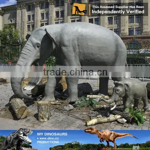 My-dino Life Size Animatronic Animal Elephant Statues thumbnail-6