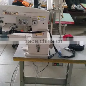 SINGLE NEEDLE TOP & BOTTOM FEED CYLINDER BED ZIGZAG SEWING MACHINE thumbnail-1
