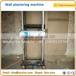 Automatic Wall Plastering Machine / Automatic Wall Plastering Machine / Wall Plaster Rendering Machine thumbnail-1