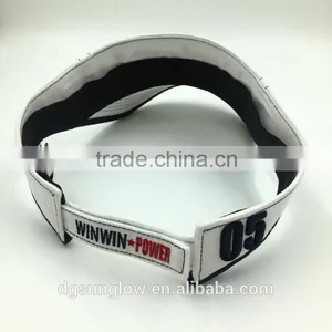100% Cotton White 3D Embroidery Men's Golf Visor Caps thumbnail-4