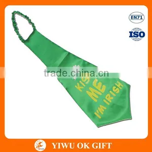 St.Patrick's Day Party Necktie KISS ME I'M IRISH thumbnail-2