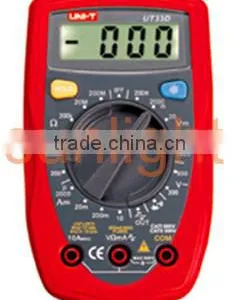 Portable Digital Multimeter, AC/DC/Resistance UT33D thumbnail-1
