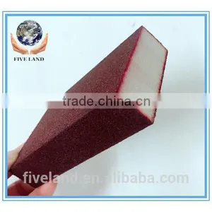 Wholesales Polishing Door Abrasive Tools Red A.O Sanding Sponge Block thumbnail-6