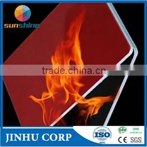 PE Coated Surface Treatment and Fireproof Function Film Laminated Aluminum Composite Panel thumbnail-1