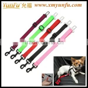 Wholesale CAR LEASH Plain Nylon Dog Collar Leash thumbnail-1