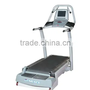 GNS-8000 Incline Trainer With Workout TV Treadmill Treadmill Commercial thumbnail-1