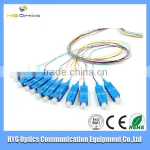 Cheap Price 12 Core Pigtail With sc Upc Fast Connector , sc Upc Connector With 12f Pigtail 3m . thumbnail-1