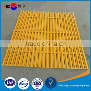 High Strength Fiberglass GRP FRP Pultruded Grating thumbnail-2