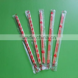 20 cm Length High Quality Bamboo Chopsticks With Plastic Wrapped thumbnail-1