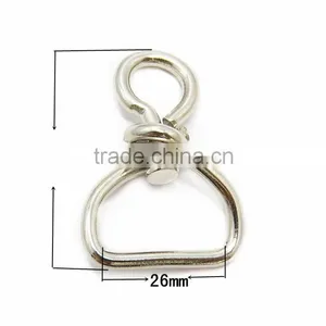 High Quality Metal Snap Swivel Hooks Carabiner For Bag thumbnail-2