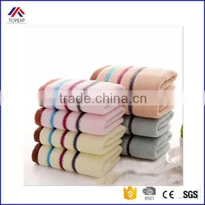 Combed Cotton Striped Dobby Towel thumbnail-1