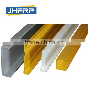 Anti Corrosive Fiberglass Pultrusion Channels in Frp Grp thumbnail-1