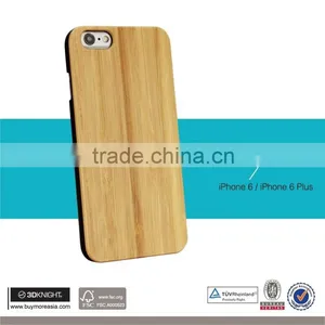 Factory Price Mobile Accessories Laser Engraving Custom Design PC Edge Wooden Cell Phone Case for IPhone 6 Case Wood thumbnail-6