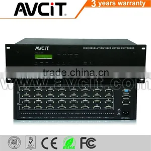 Audio Video Control Integration 16x16 VGA Matrix Swtich With Analog Audio thumbnail-1