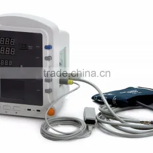 Medical Device Vital Sign NIBP SpO2 Monitoring Adult Pediatric and Neonatal Multiparameter Portable Patient Monitor thumbnail-2