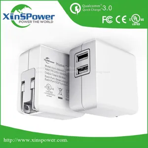 Good Quality CE FCC UL Approved Wall USB Charger thumbnail-4