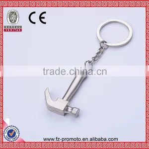 Hot Sale Mini Adjustable Wrench Personalized Nickle Color Keychain thumbnail-1