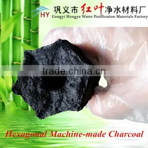 Smokeless ,no Smell and 6-7 Hours Buring Time High Tempature and High Hardness, Density Machine Made Charcoal / BBQ Charcoal thumbnail-1