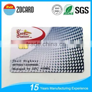 Manufacturer 256 Bytes FM4442/SLE4442 Contact ic Card thumbnail-1