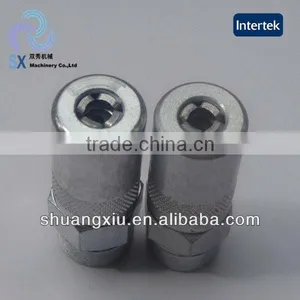 4 Jaws Grease Fitting Coupler With Zinc Plated thumbnail-1