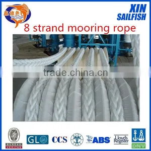 40mm Polyester 8-strand Mooring Rope thumbnail-1