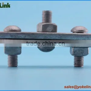 Hot Dip Galvanized Suspension Guy Wire Clamp thumbnail-1