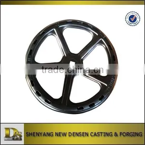 OD 300mm Black Stamping Handwheel for Valve thumbnail-1