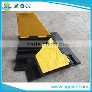5 Channel Cable Protector Corner (22.5degree) Rubber Cable Ramp thumbnail-3