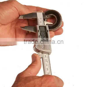 Digital Caliper, Water Resistant, Fractions, 6"/150mm, Durable Stainless Steel thumbnail-3