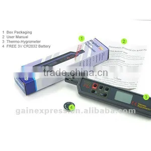 Digital Hygro-Thermometer Meter Dual Display ( C / F) & RH [TH-8708] thumbnail-2