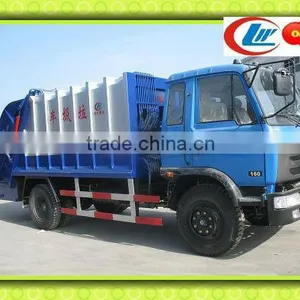 DongFeng 145 Refuse Compactor Garbage Truck,rear Loader Garbage Trucks thumbnail-1