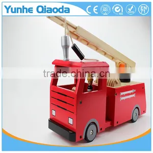 Fire Truck Toy , Extending Ladder and Water Pump Hose to Shoot Water, Bump and Go thumbnail-3