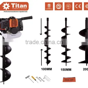 Cheap Gasoline Petrol 52cc One Man Operate Earth Auger With CE,GS,EUII Certifications thumbnail-1