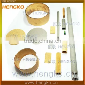 Powder Sintered 0.5 1 2 5 10 20 30 40 50 Micron Metal Porous Filters thumbnail-1