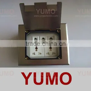 Floor Socket(Ground Socket) Screw Type YUMO-146KBR Stainless Steel thumbnail-1