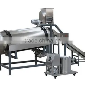 Best Price Corn Curls/ Popcorn/cheetos/puff Snacks Twin Rollers Flavor Equipment Globle Supplier in Chin thumbnail-1