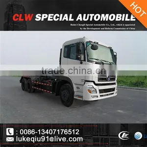 DONGFENG 4*2 Skip Refuse Truck 8 m3 With Bucket thumbnail-1