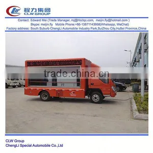 Forland 4*2 Type 80 Hp P10 LED Mobile Advertising Vehicle thumbnail-6