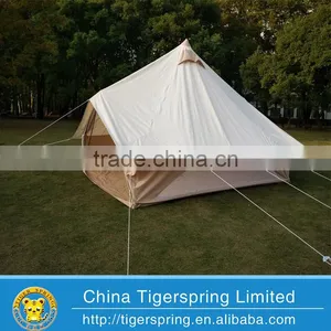 4*3m Polyester Oxford Camping Bell Tents Unique Camping Tent for Sale thumbnail-1
