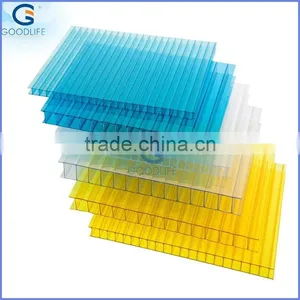 Goodlife Good Quality 100% Bayer Material ISO Certlficate MRTs for Sound Proof Wall Mutil Wall Polycarbonate Panels thumbnail-2