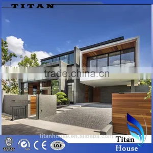 2 Floor Luxury Design Light Steel Prefab House Villa thumbnail-1