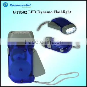 Energy Saving Flashlight /Led Dynamo Flashlight/Hand Crank Flashlight thumbnail-1