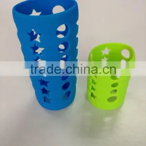 SGS Pantone Color Silicone Bottle Sleeve thumbnail-1