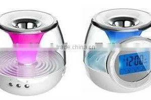 7 Color Changing Light Digital LCD Alarm Clock With Aroma Heater, Table Clock thumbnail-4