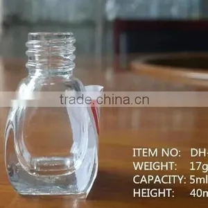 Mongolian Yurt Shaped Nail Polish Glass Bottle thumbnail-1